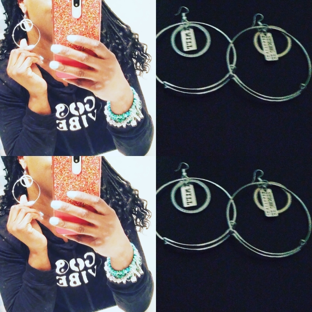 Custom made Fitness Bracelets +Earrings